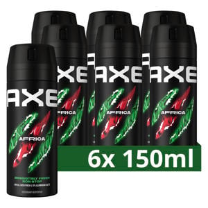 Africa deodorant bodyspray - 6 x 150 ml