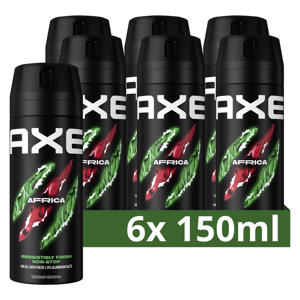 Africa deodorant bodyspray - 6 x 150 ml