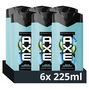 Aqua Bergamot douchegel - 6 x 225 ml