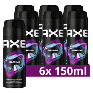 Marine deodorant bodyspray - 6 x 150 ml