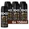 Axe Dark Temptation deodorant bodyspray - 6 x 150 ml