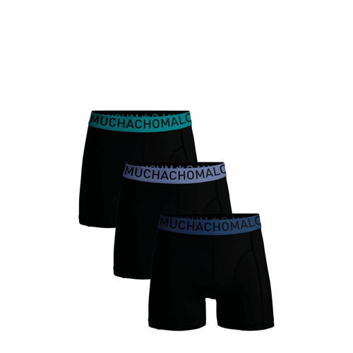 Muchachomalo sportboxer Solid (set van 3) afbeelding