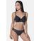 Sassa Mode slip Classic Lace donkergrijs