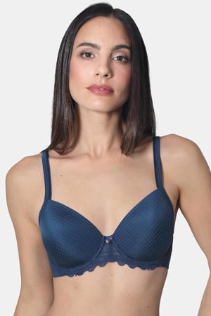 voorgevormde beugelbh Beautiful Classic blauw