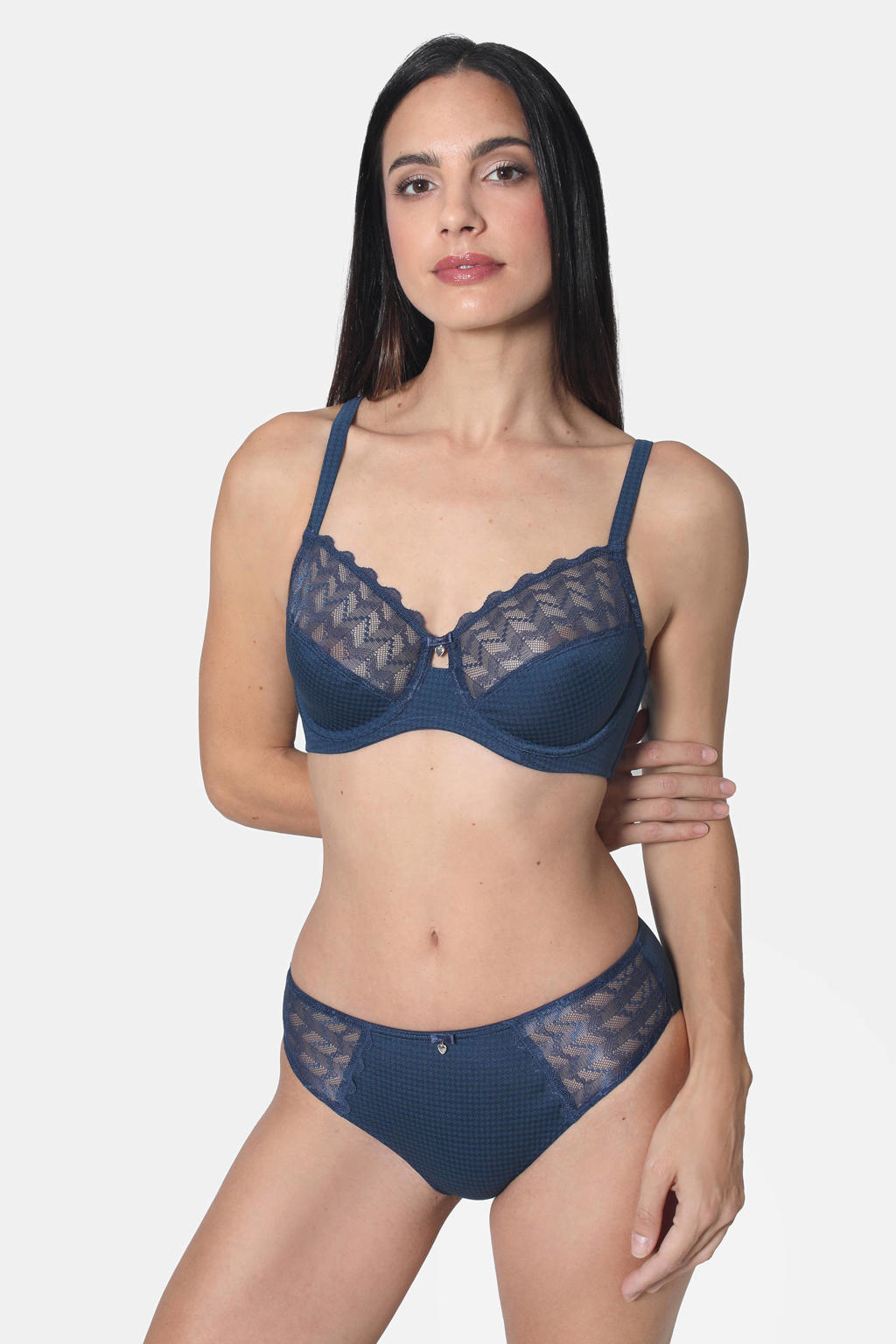 Sassa Mode slip Beautiful Classic blauw