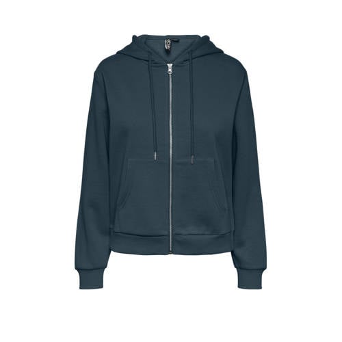 PIECES sweatvest PCCHILLI donkerblauw afbeelding