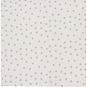 hydrofiele swaddle Little Charm ecru/grijs