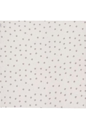 hydrofiele swaddle Little Charm ecru/grijs