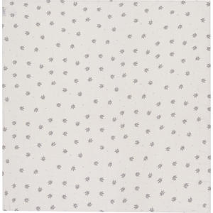 hydrofiele swaddle Little Charm ecru/grijs