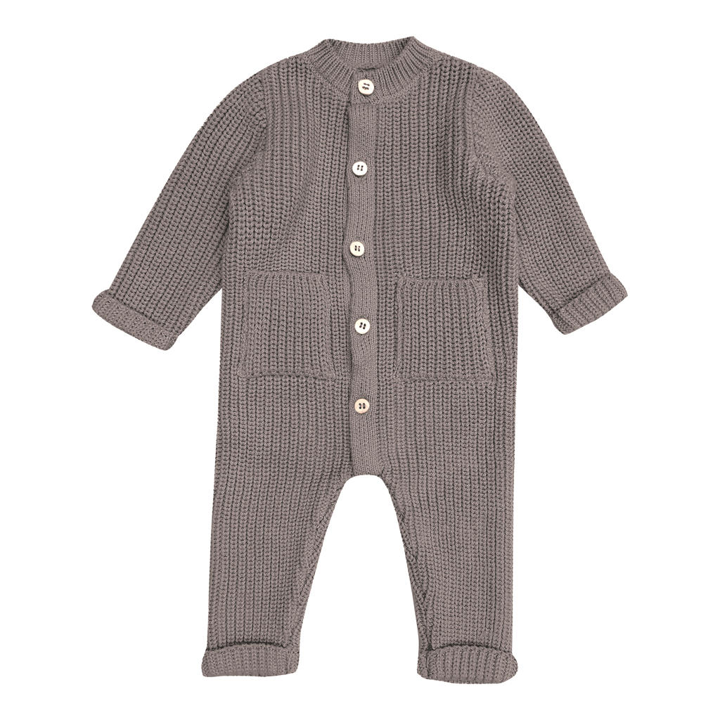 Witlof for kids gebreid boxpak warm grey