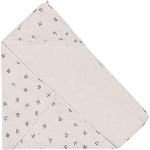 Witlof for kids badcape Little Charm 0-1 jaar ecru/grijs afbeelding