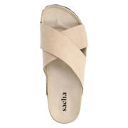thumbnail: Sacha suède slippers beige