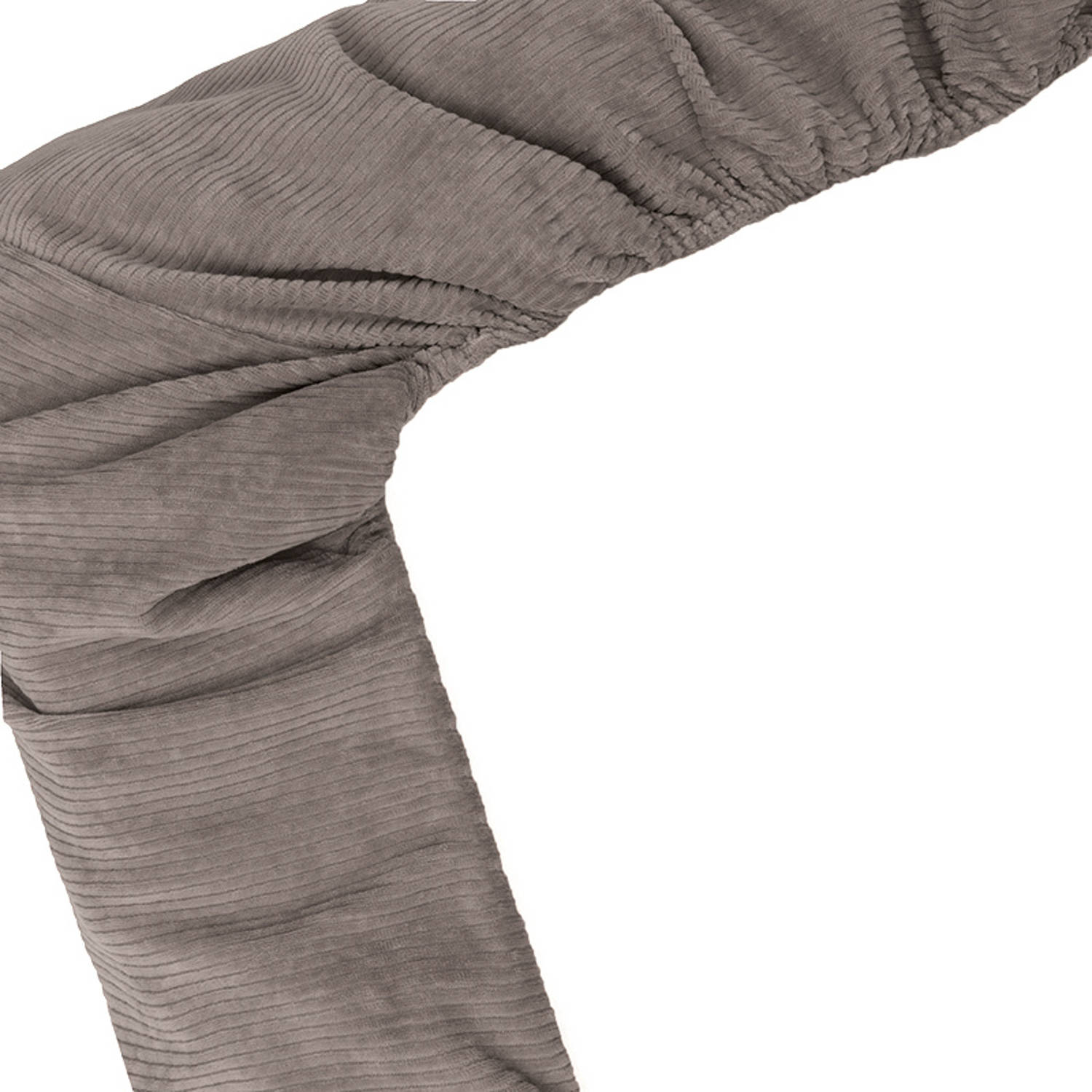 Witlof for kids Tuck-Inn ledikantdekent Warm Grey velvet Rib