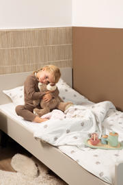 thumbnail: Witlof for kids Tuck-Inn dekbedovertrek kinderbed Little Charm ecru/grijs