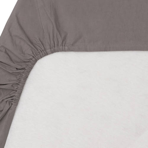 Witlof for kids Tuck-Inn® ledikantlaken Warm Grey afbeelding