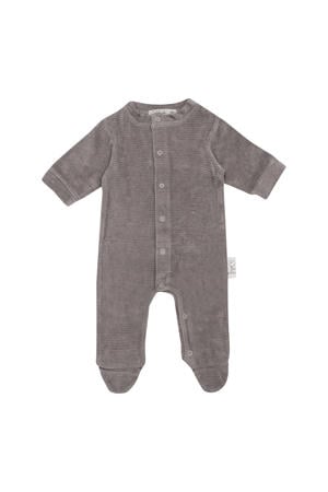 boxpakje Warm Grey velvet rib