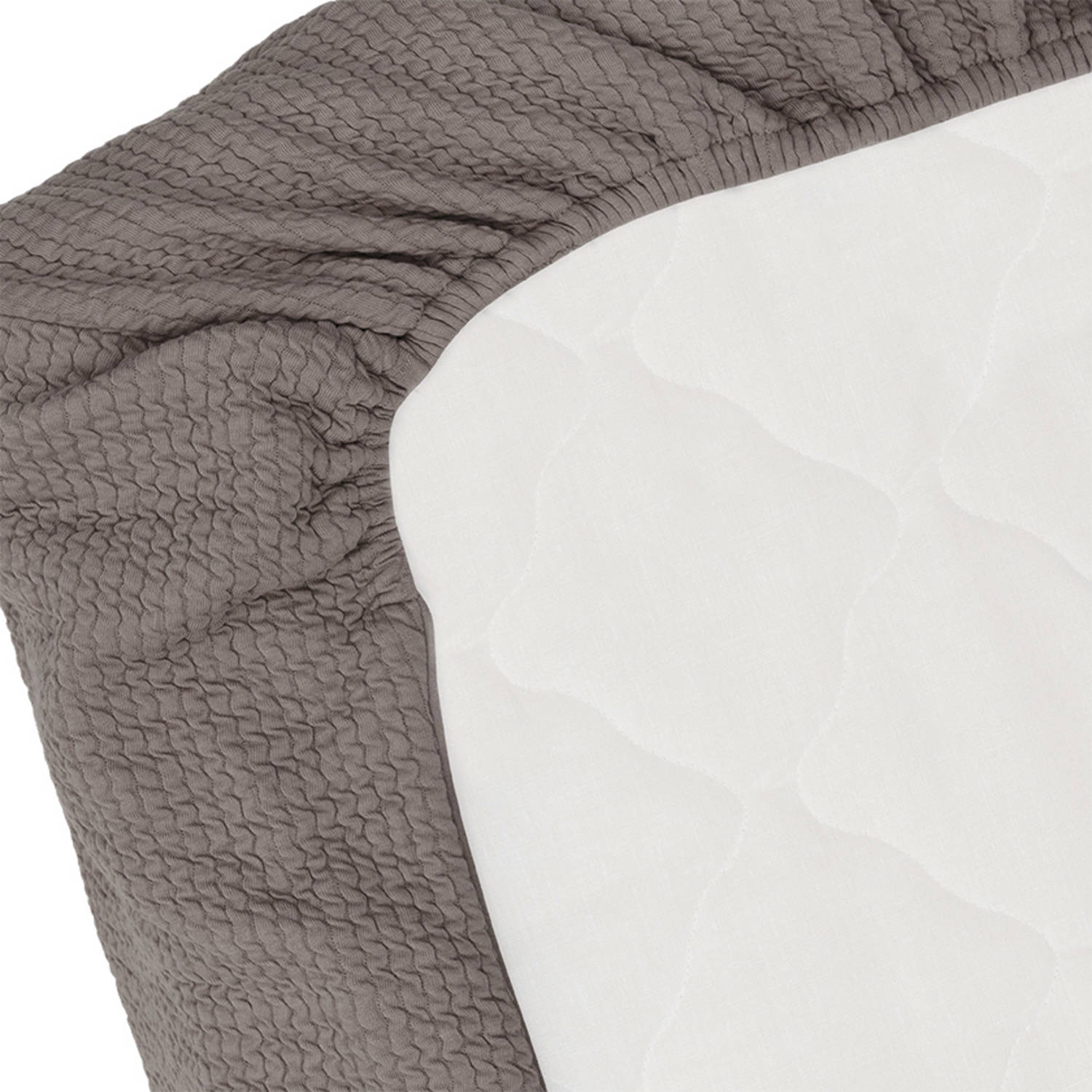 Witlof for kids Tuck-Inn ledikantdeken Warm Grey Waves