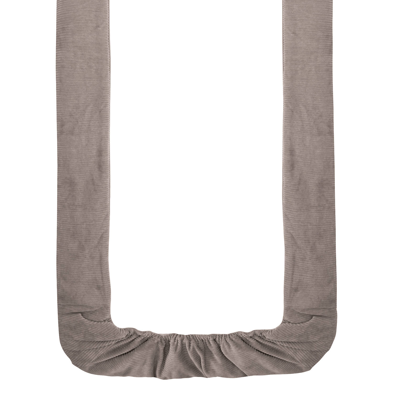 Witlof for kids Tuck-Inn wiegdeken Warm Grey velvet Rib