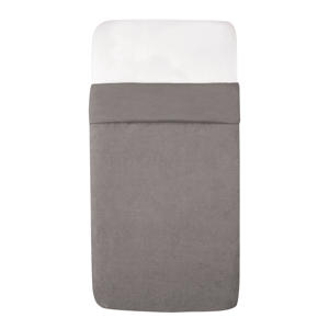 Tuck-Inn® wiegdeken Warm Grey velvet Rib
