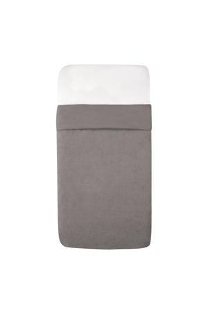Tuck-Inn® wiegdeken Warm Grey velvet Rib