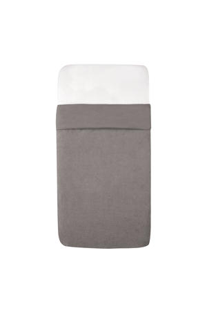 Tuck-Inn® wiegdeken Warm Grey velvet Rib
