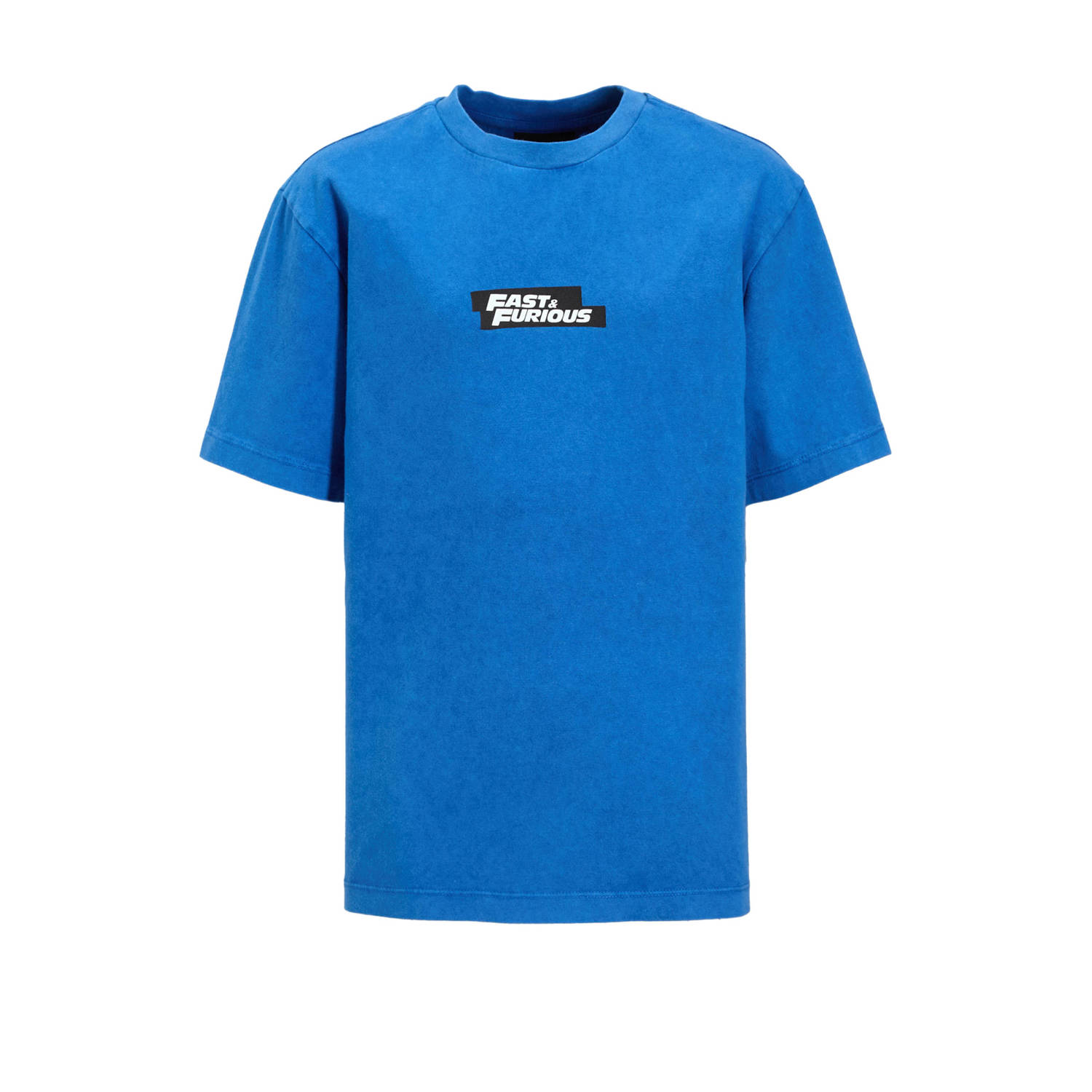 Coolcat T-shirt Fast & Furious license Carter relaxed fit blauw