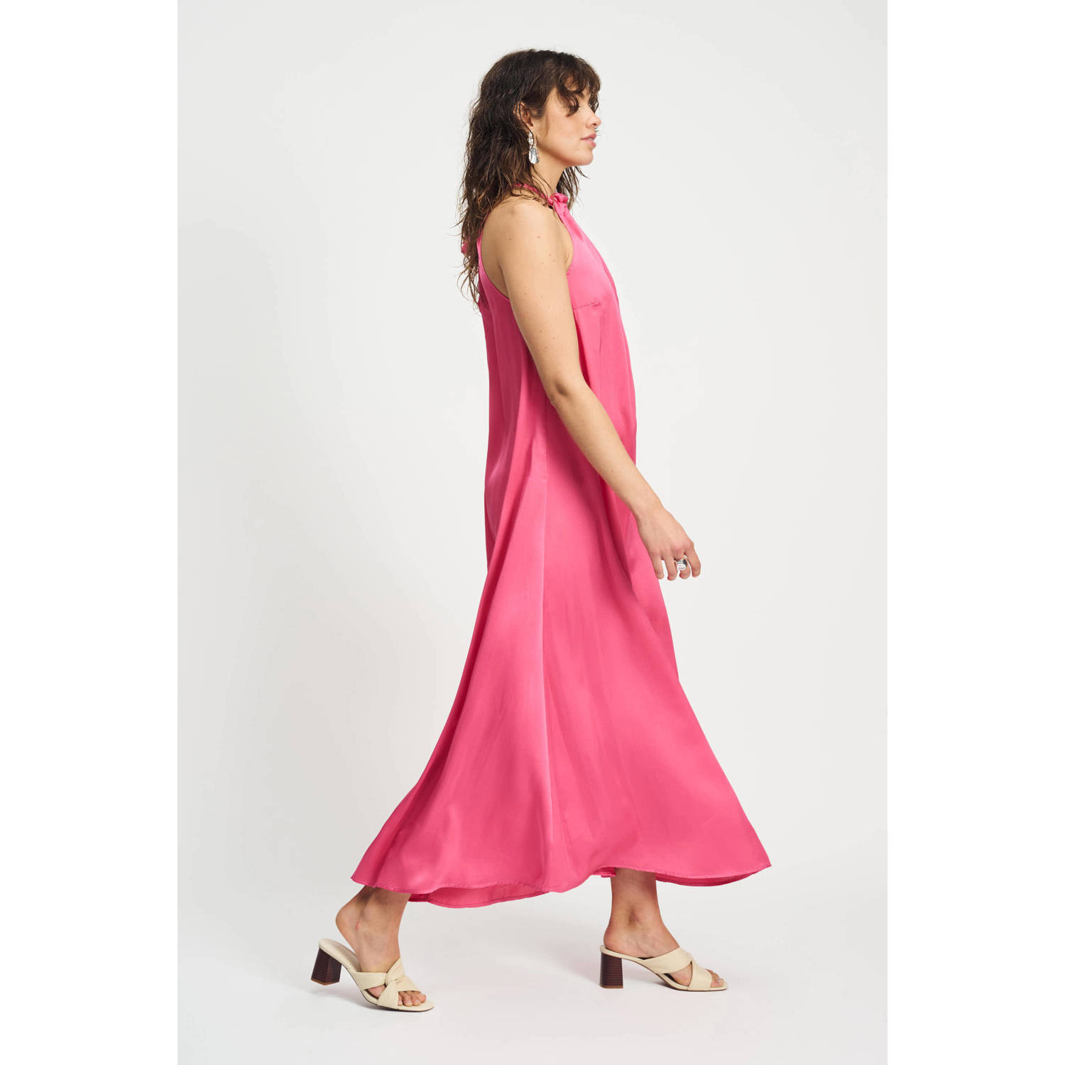 POM Amsterdam zomerjurk roze