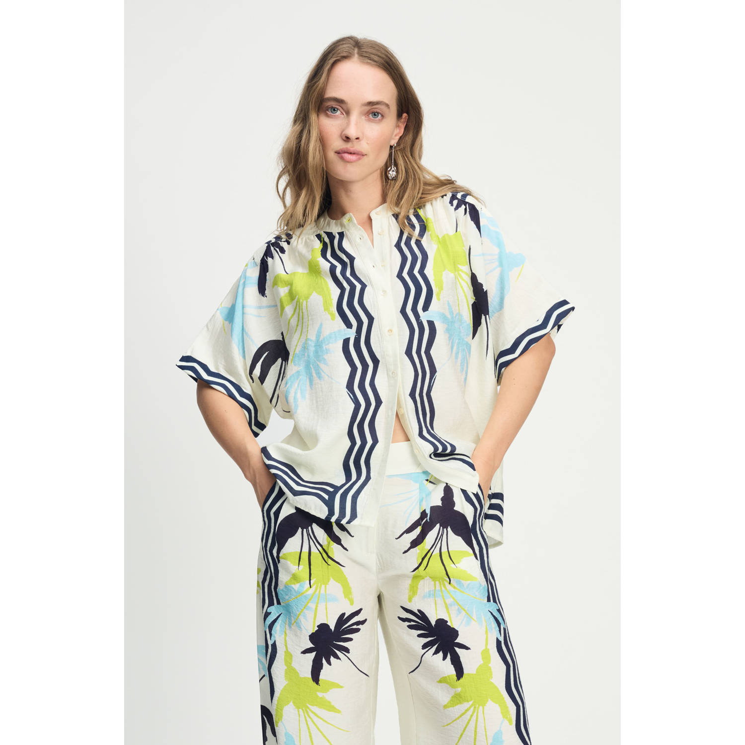 POM Amsterdam blousetop wit