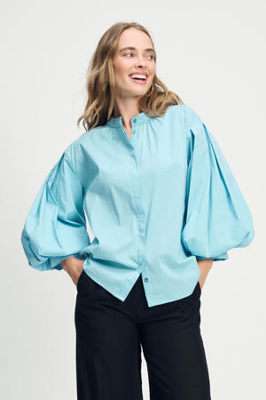 blousetop blauw