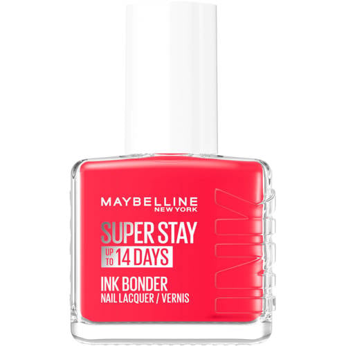 Maybelline New York SuperStay Ink Bonder Langhoudende Nagellak - 490 Hot Salsa afbeelding