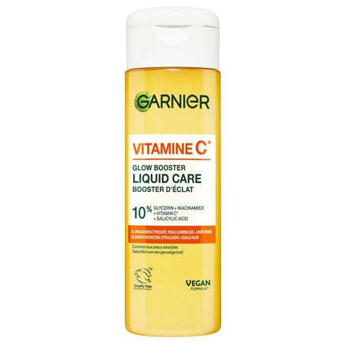 Garnier Skinactive Vitamine C* Glow Booster Liquid Care - 120ml afbeelding