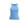 Ruby rib gebreid singlet lichtblauw