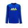 Me & My Monkey longsleeve met mountainprint blauw