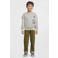 Me & My Monkey sweater grijs melange