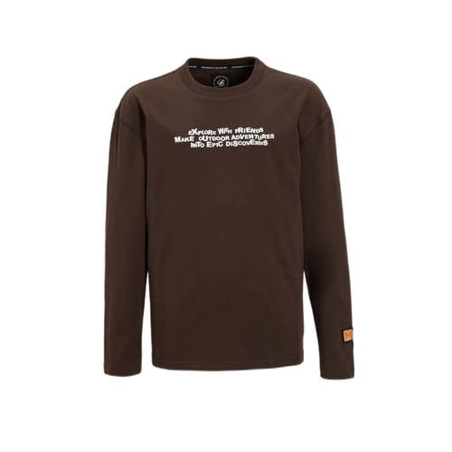 Me & My Monkey longsleeve met printopdruk afbeelding