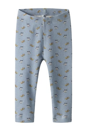 regular casual broek blauw