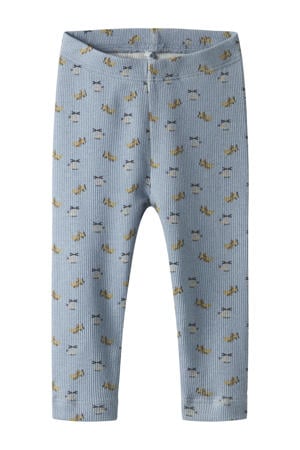 regular casual broek blauw