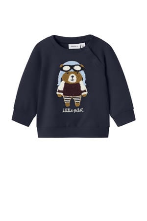 sweater donkerblauw