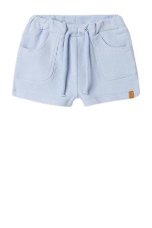 casual short lichtblauw