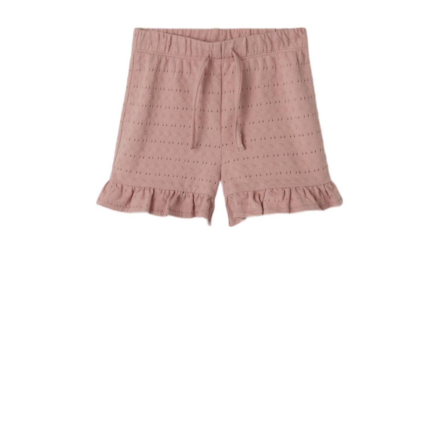 LIL' ATELIER MINI regular casual short oudroze