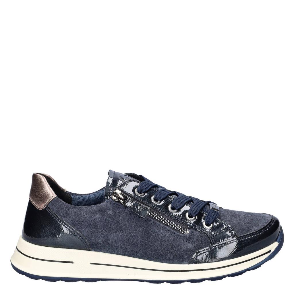 Ara suède sneakers blauw