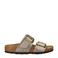 Birkenstock slippers goud