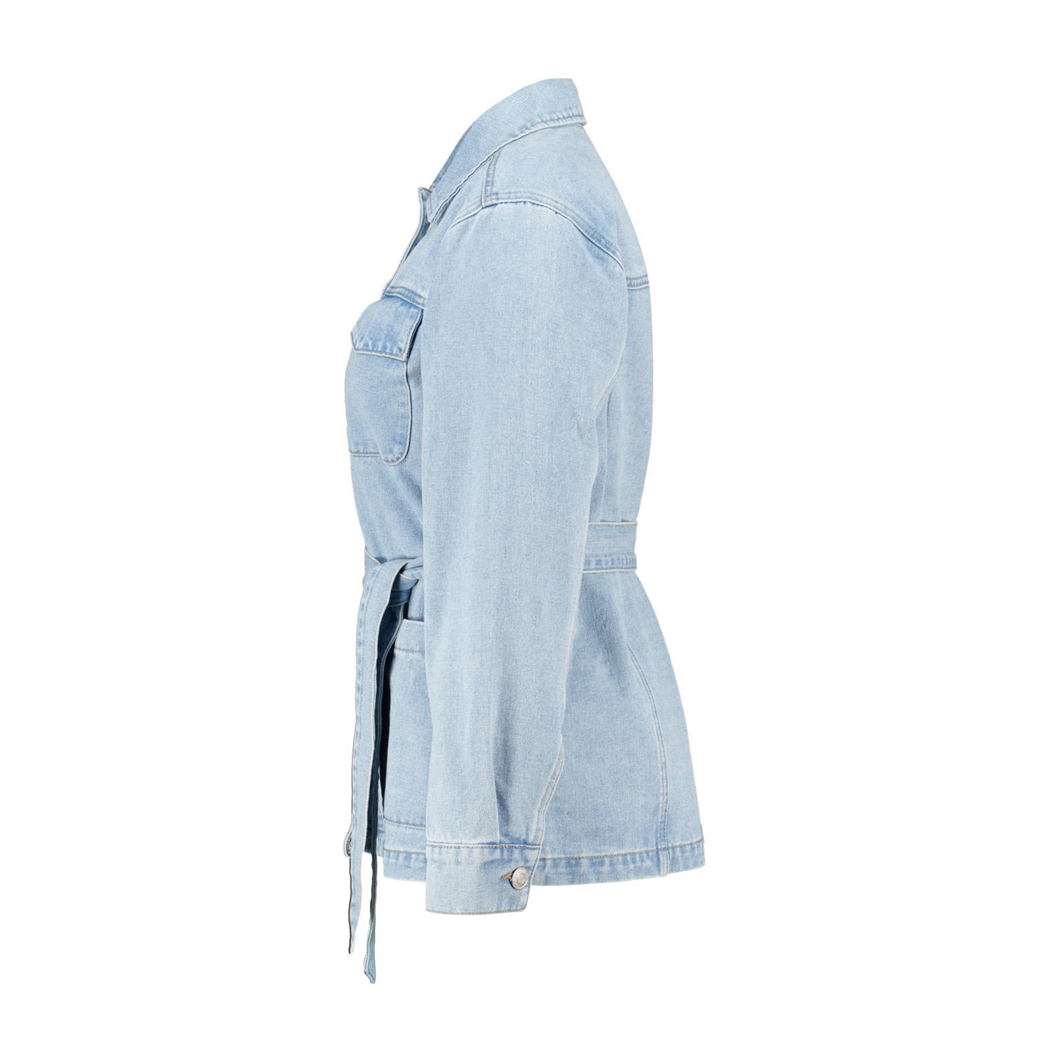 MS Mode spijkerjas light blue denim
