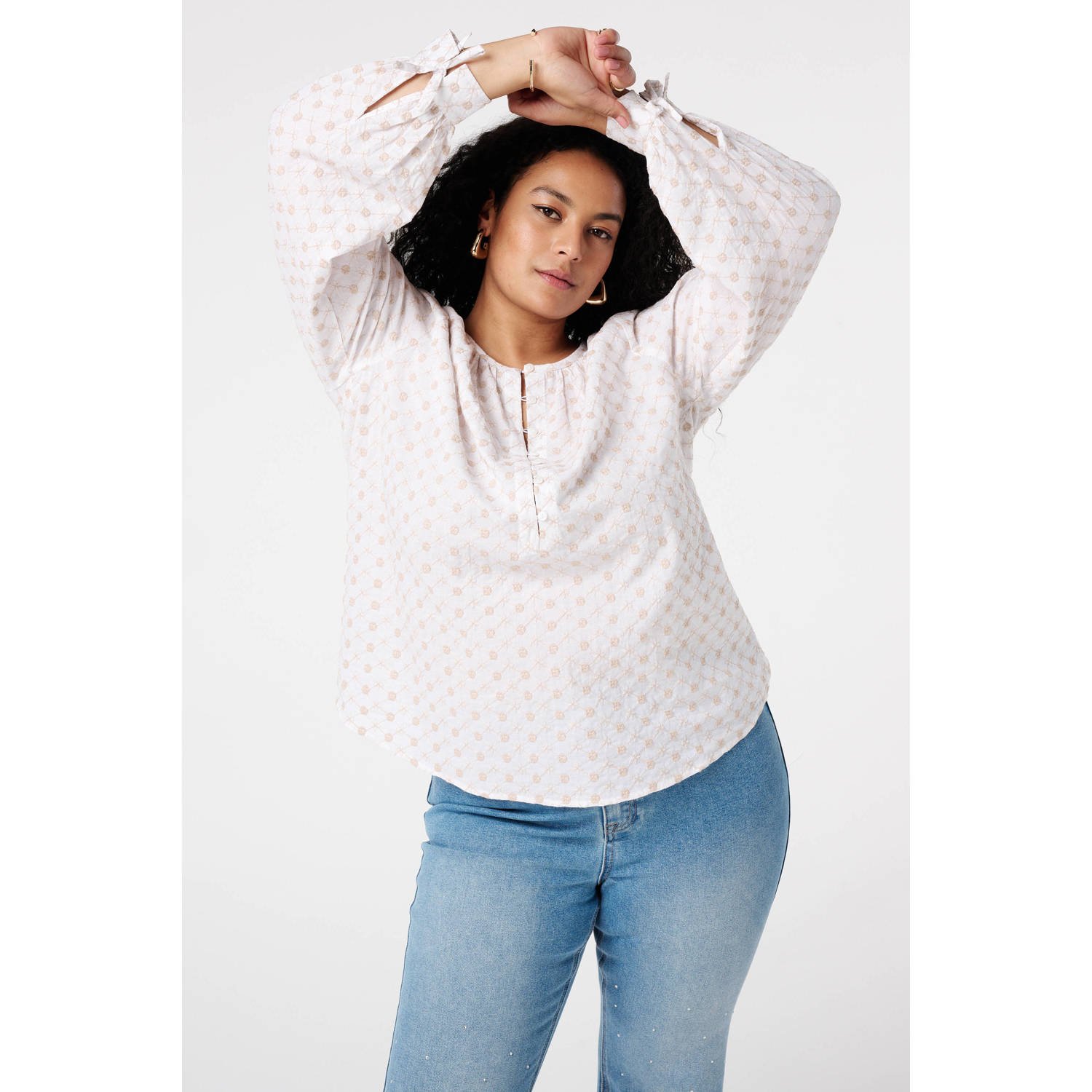 MS Mode blousetop ecru