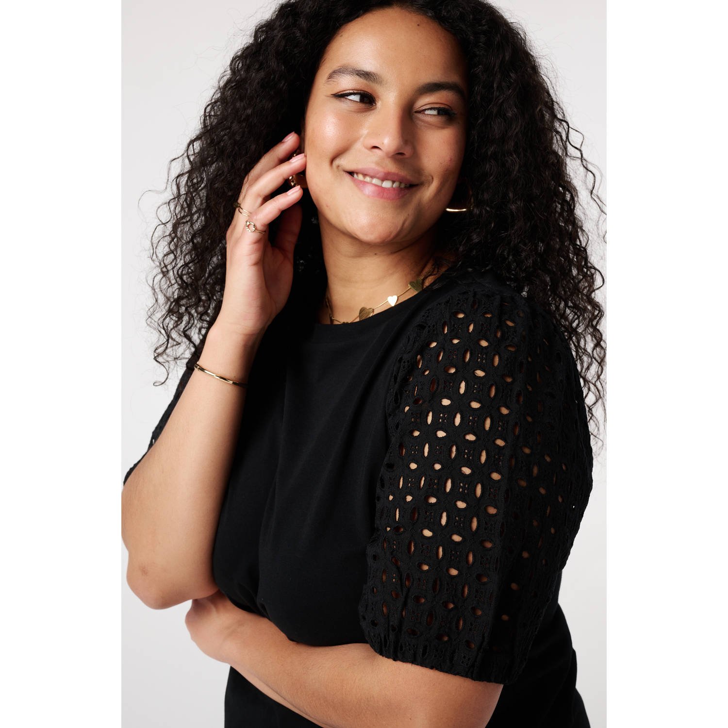 MS Mode top zwart