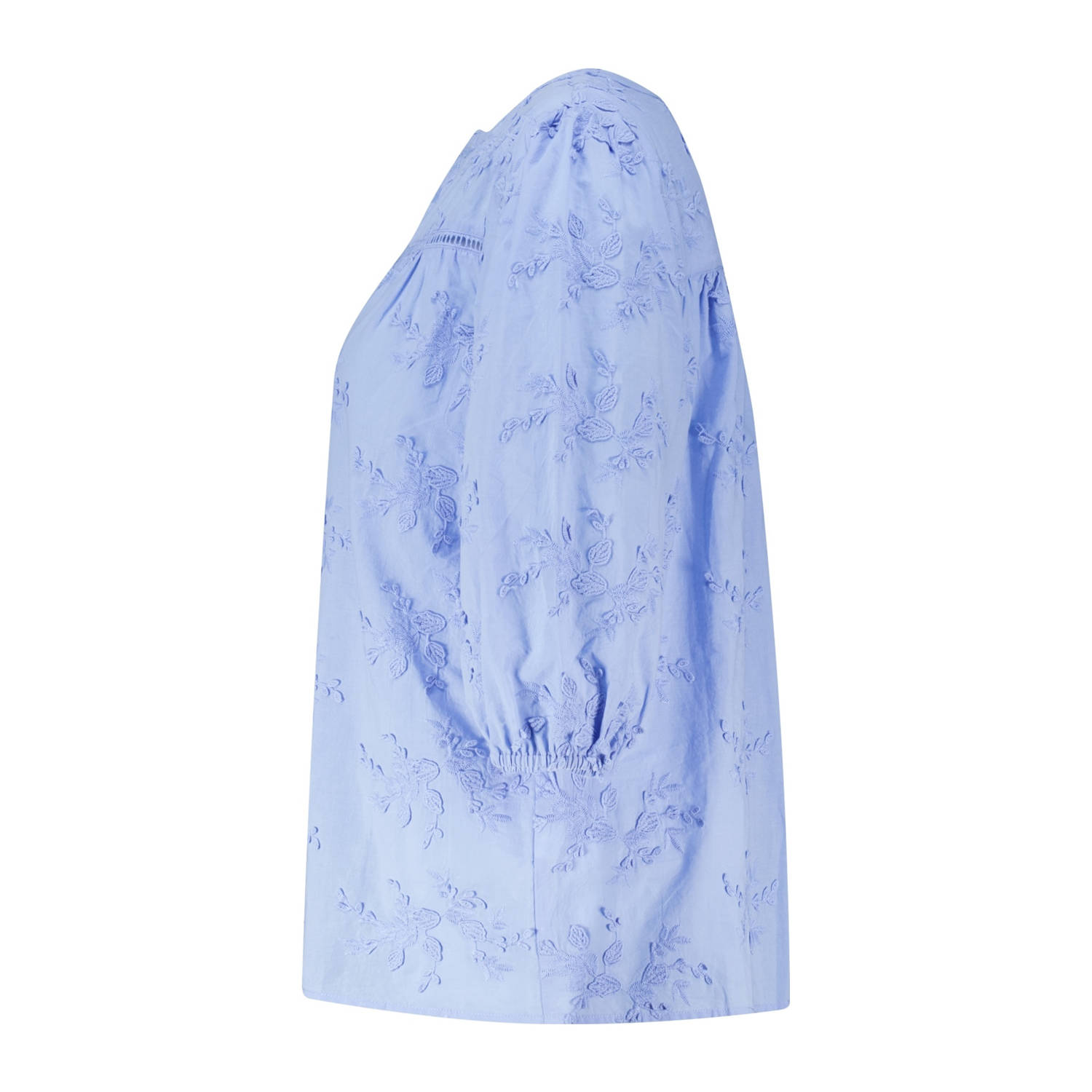 MS Mode blouse lichtblauw