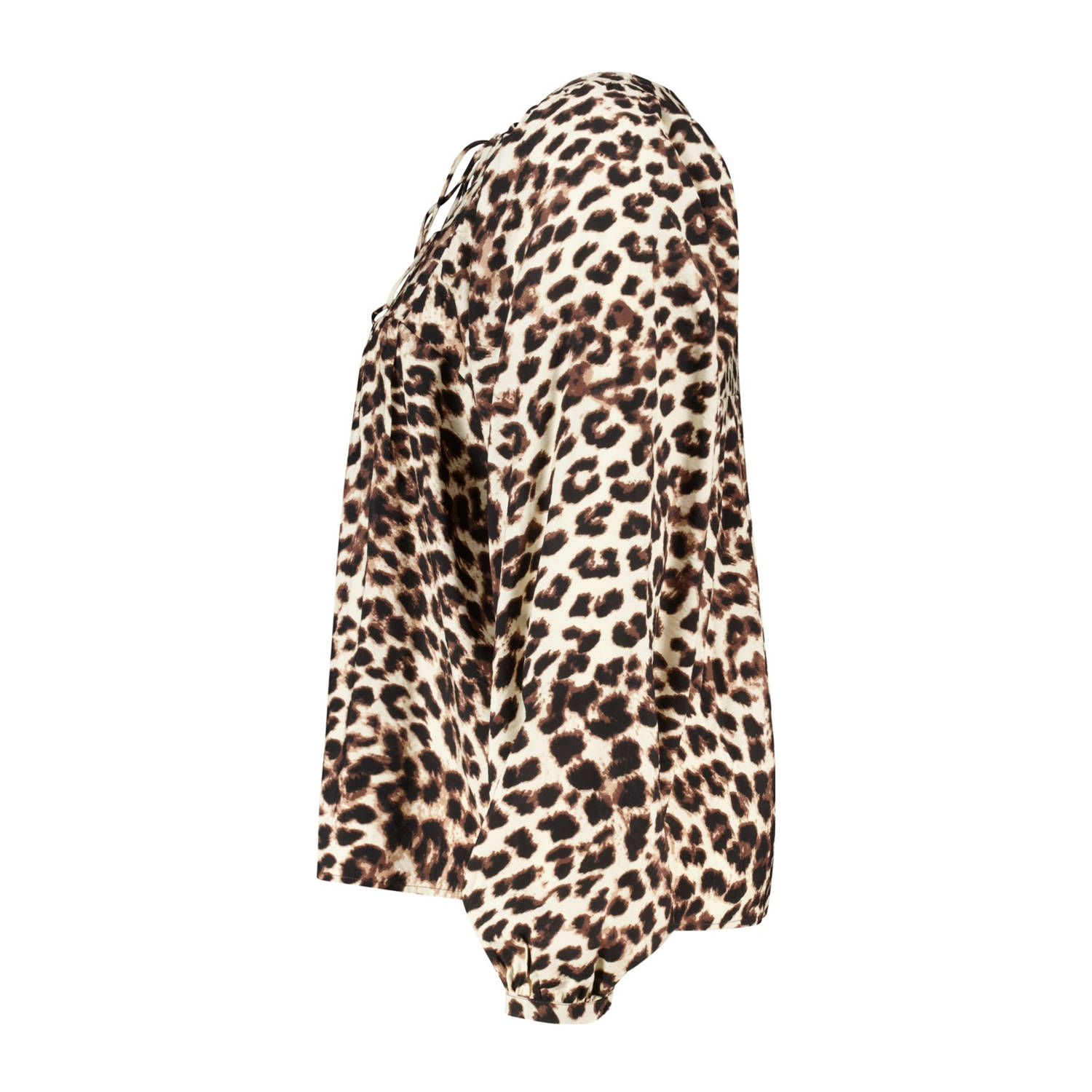 MS Mode top donkerbruin