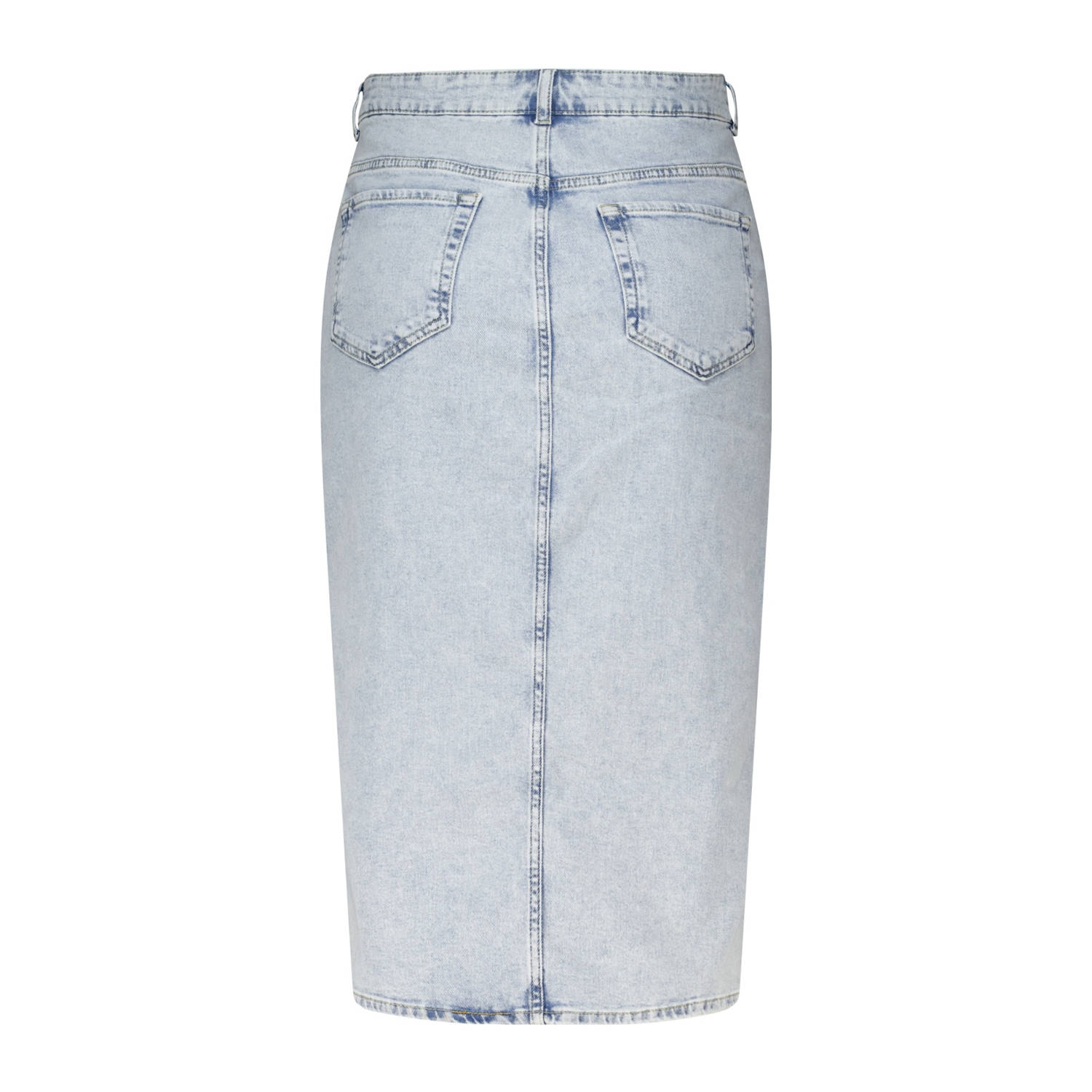 MS Mode spijkerrok light blue denim