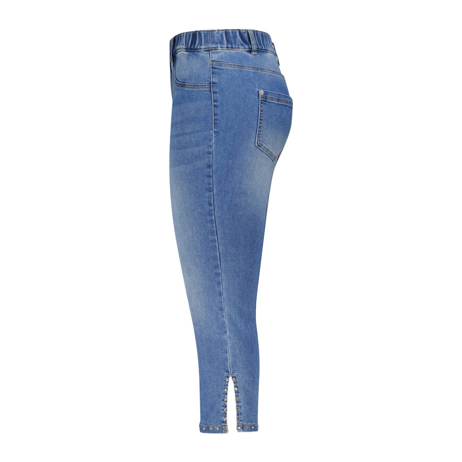 MS Mode capri jeans medium blue denim