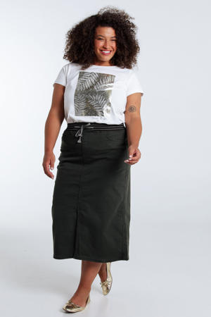 midi rok kaki